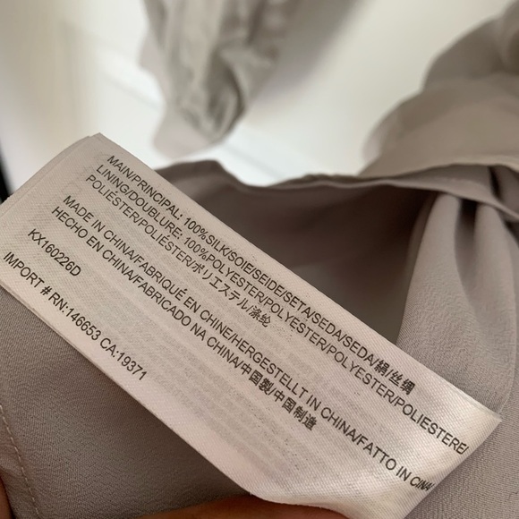 KEEPSAKE the Label Silk High Chance Grey Tunic Shift Mini Dress NWT Size - S - Picture 10 of 10